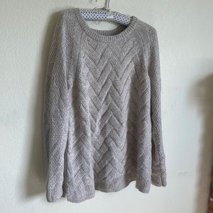 Knit sweater